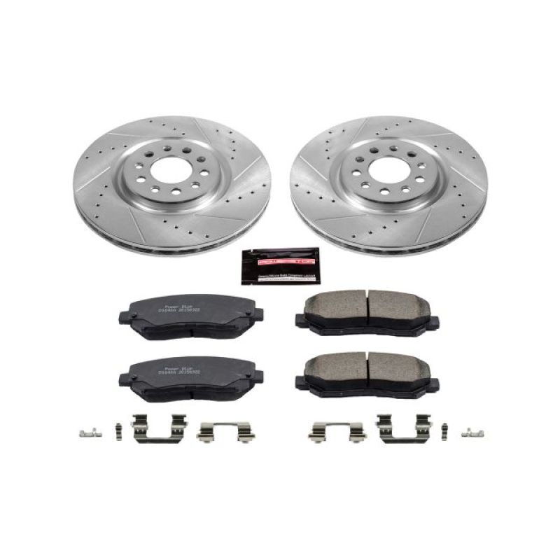 Power Stop 15-17 Chrysler 200 Front Z23 Evolution Sport Brake Kit Power Stop 15-17 Chrysler 200 Front Z23 Evolution Sport Brake Kit