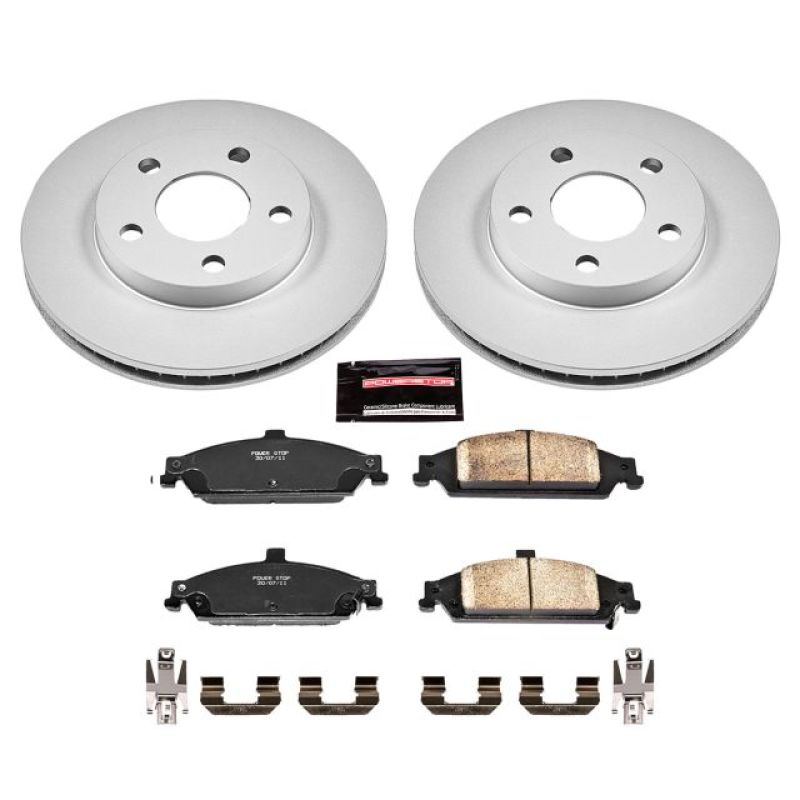 Power Stop 04-05 Chevrolet Classic Front Z17 Evolution Geomet Coated Brake Kit Power Stop 04-05 Chevrolet Classic Front Z17 Evolution Geomet Coated Brake Kit
