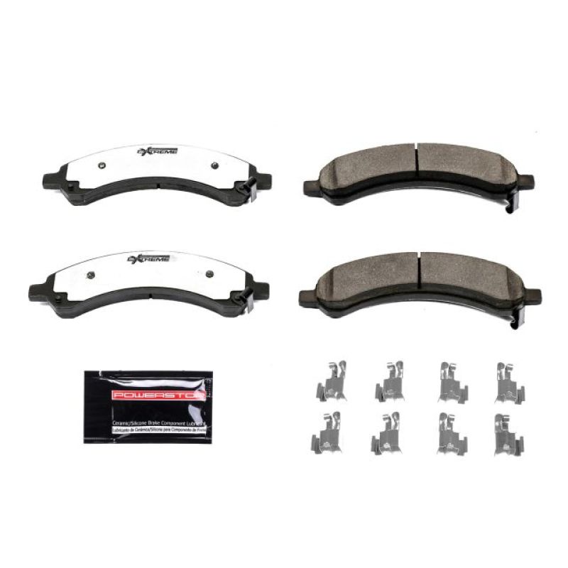 Power Stop 03-09 Chevrolet Express 3500 Rear Z36 Truck & Tow Brake Pads w/Hardware Power Stop 03-09 Chevrolet Express 3500 Rear Z36 Truck & Tow Brake Pads w/Hardware