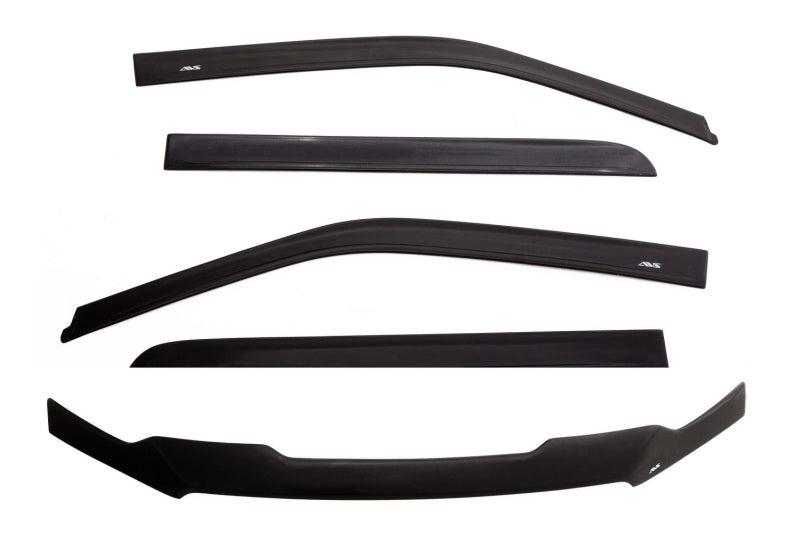 AVS 15-18 Chevy Silverado 2500 Crew Cab Ventvisor & Aeroskin Deflector Combo Kit - Matte Black AVS 15-18 Chevy Silverado 2500 Crew Cab Ventvisor & Aeroskin Deflector Combo Kit - Matte Black