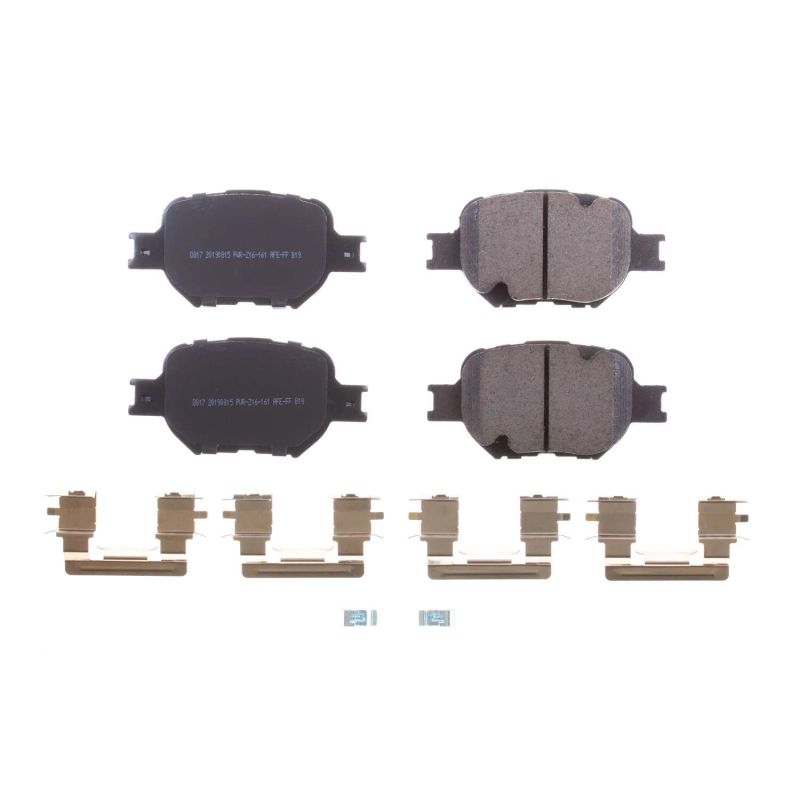 Power Stop 05-10 Scion tC Front Z17 Evolution Ceramic Brake Pads w/Hardware Power Stop 05-10 Scion tC Front Z17 Evolution Ceramic Brake Pads w/Hardware