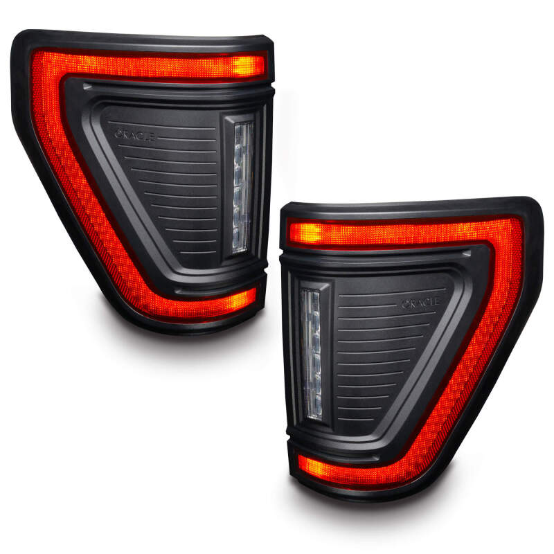 Oracle Lighting 21-24 Ford F-150 Flush Style LED Tail Lights Oracle Lighting 21-24 Ford F-150 Flush Style LED Tail Lights