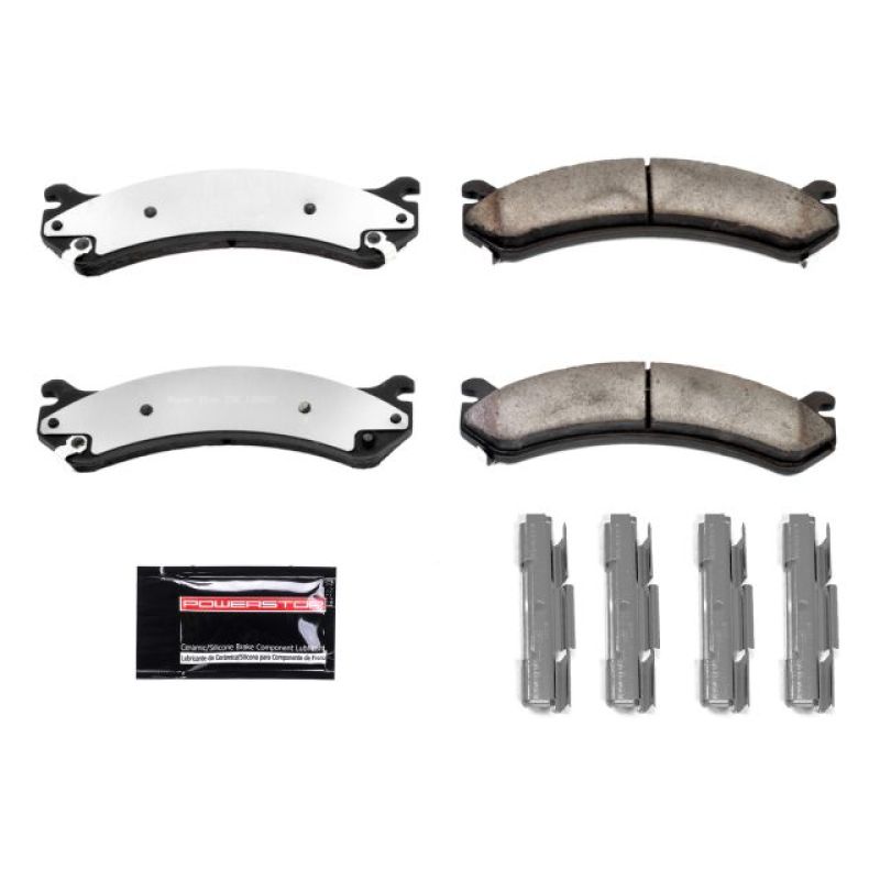 Power Stop 00-05 Cadillac DeVille Front Z36 Truck & Tow Brake Pads w/Hardware Power Stop 00-05 Cadillac DeVille Front Z36 Truck & Tow Brake Pads w/Hardware