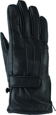 Kuryakyn Leather By River Road Taos Cold Weather Gloves Black Womens - Large