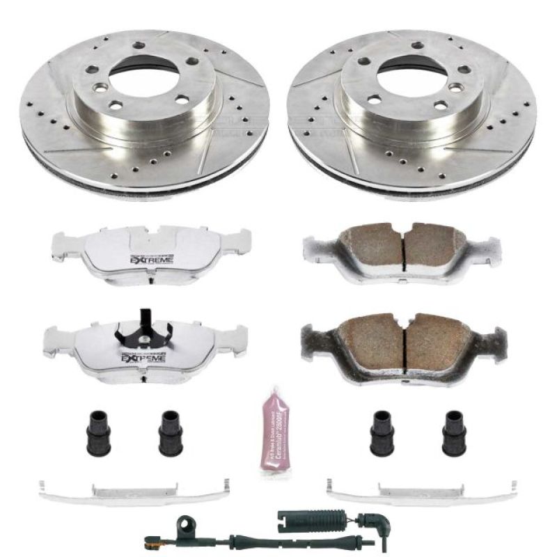 Power Stop 2000 BMW 323Ci Front Z26 Street Warrior Brake Kit Power Stop 2000 BMW 323Ci Front Z26 Street Warrior Brake Kit