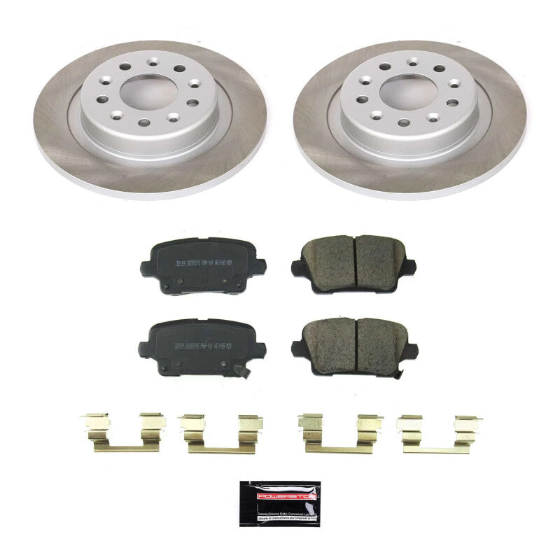 Power Stop 19-20 Buick Regal Sportback Rear Semi-Coated Rotor Kit Power Stop 19-20 Buick Regal Sportback Rear Semi-Coated Rotor Kit