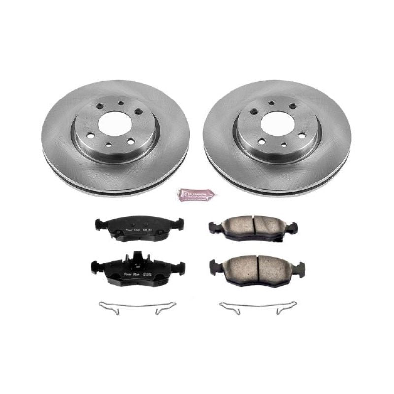 Power Stop 12-18 Fiat 500 Front Autospecialty Brake Kit Power Stop 12-18 Fiat 500 Front Autospecialty Brake Kit