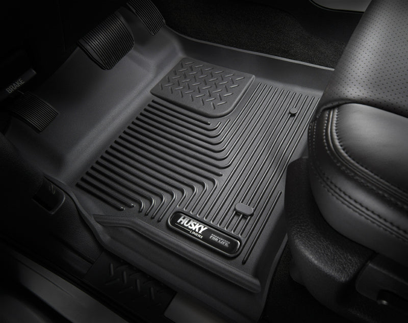Husky Liners 11-15 Jeep Wrangler 2 Door X-Act Contour Black 2nd Row Floor Liners Husky Liners 11-15 Jeep Wrangler 2 Door X-Act Contour Black 2nd Row Floor Liners
