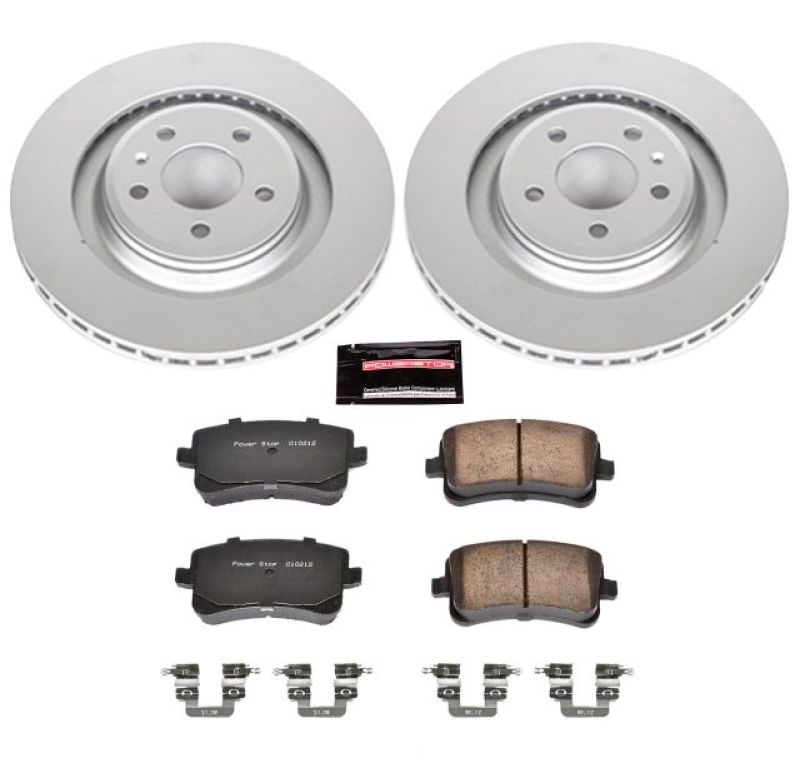 Power Stop 10-11 Audi S4 Rear Z23 Evolution Sport Coated Brake Kit Power Stop 10-11 Audi S4 Rear Z23 Evolution Sport Coated Brake Kit