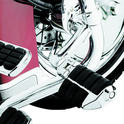 Kuryakyn Longhorn Offset Dually ISO Peg With  1-1/4in Clamp Chrome