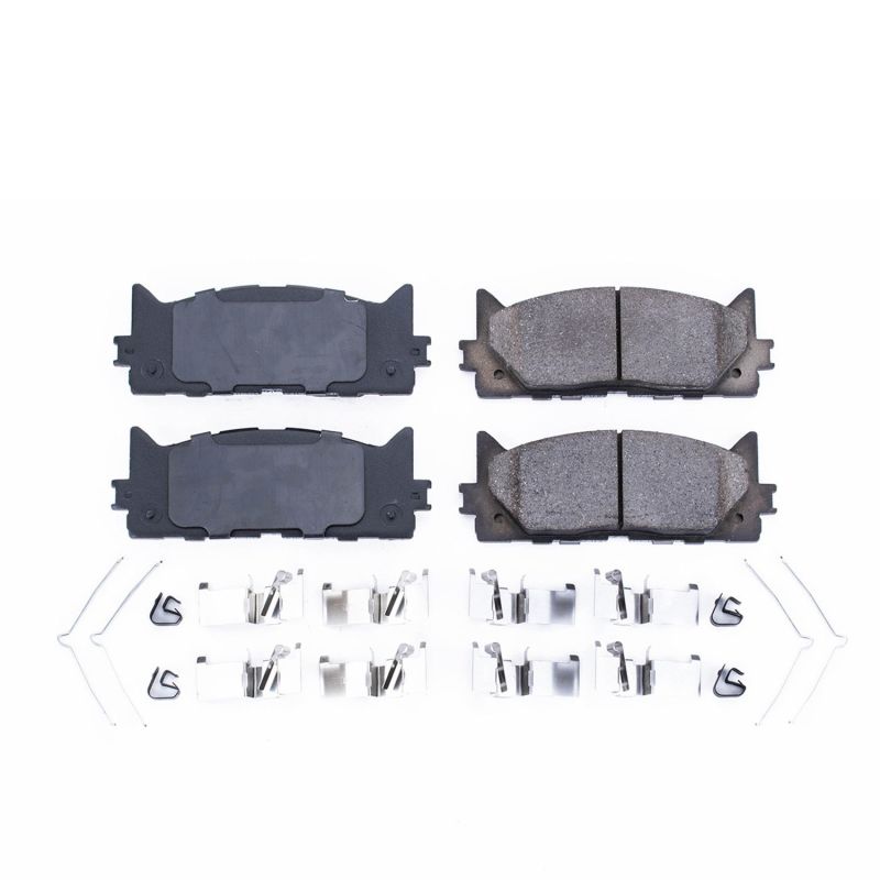Power Stop 13-18 Lexus ES300h Front Z17 Evolution Ceramic Brake Pads w/Hardware Power Stop 13-18 Lexus ES300h Front Z17 Evolution Ceramic Brake Pads w/Hardware