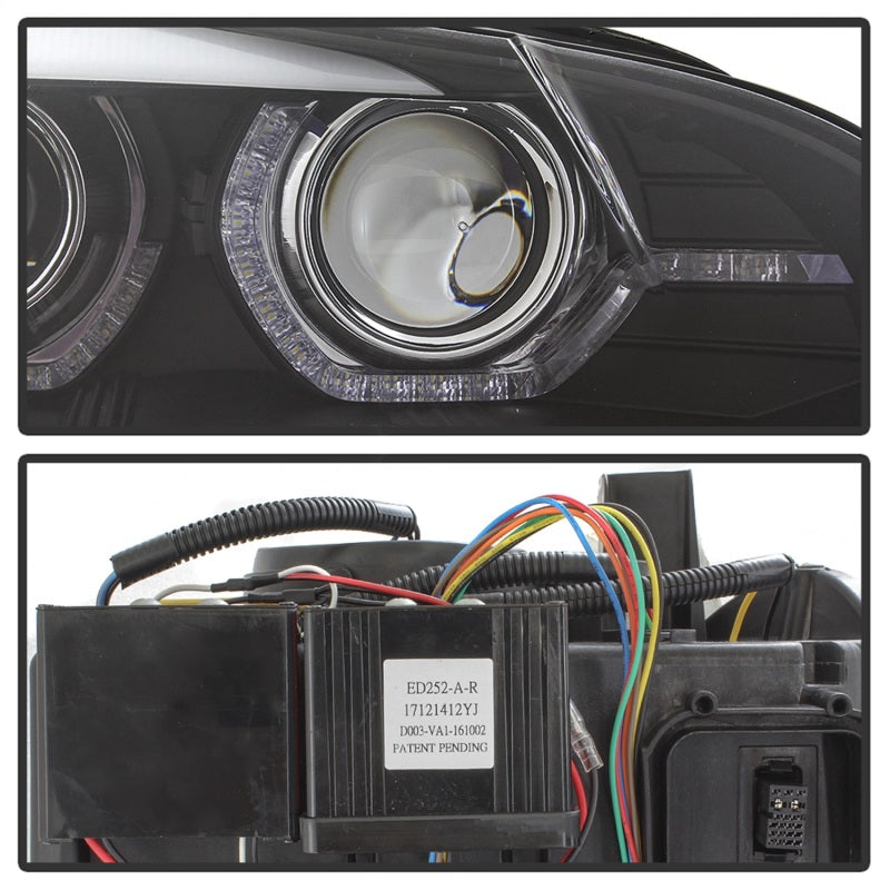 Spyder 07-10 BMW X5 E70 (HID Models Only) Projector Headlights - Black PRO-YD-BMWE7007-AFSHID-BK Spyder 07-10 BMW X5 E70 (HID Models Only) Projector Headlights - Black PRO-YD-BMWE7007-AFSHID-BK