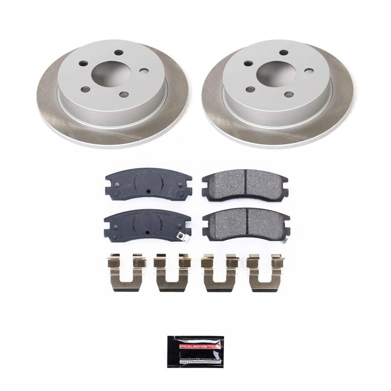 Power Stop 97-03 Pontiac Grand Prix Rear Semi-Coated Rotor Kit Power Stop 97-03 Pontiac Grand Prix Rear Semi-Coated Rotor Kit