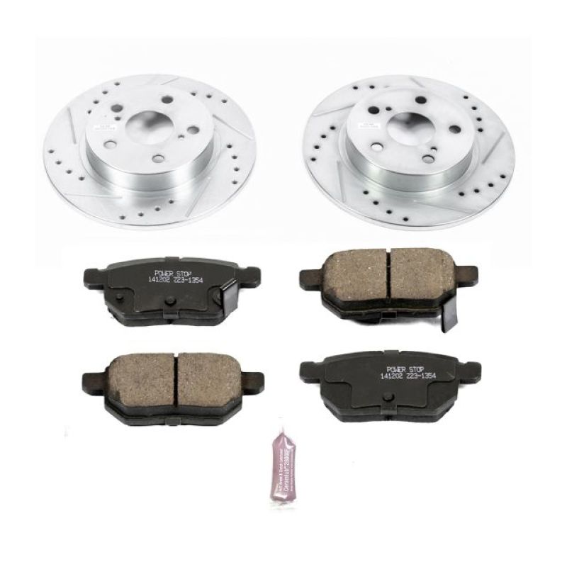 Power Stop 11-16 Scion tC Rear Z23 Evolution Sport Brake Kit Power Stop 11-16 Scion tC Rear Z23 Evolution Sport Brake Kit