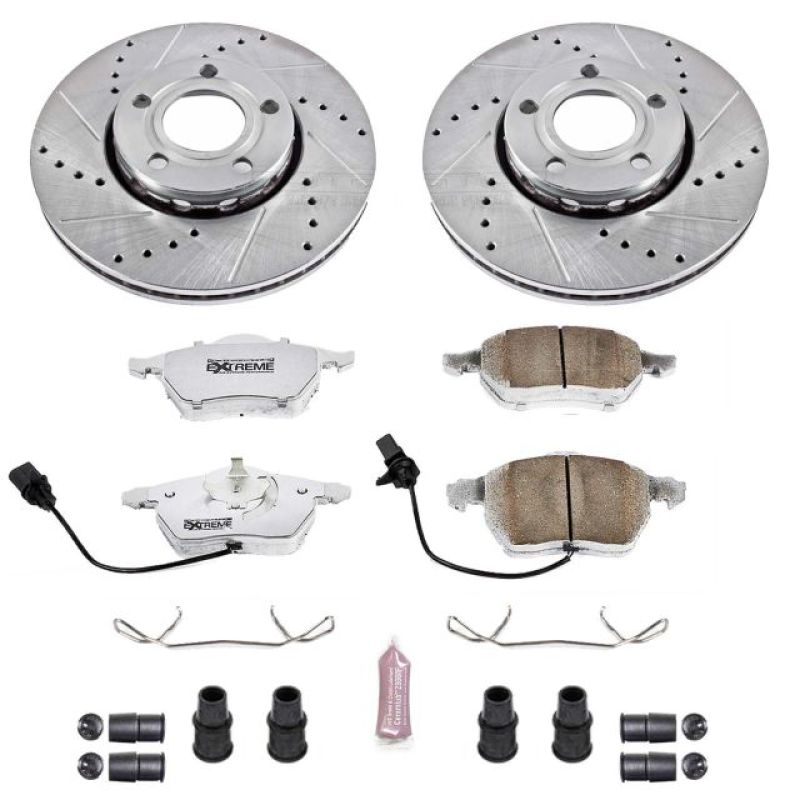 Power Stop 99-04 Audi A4 Front Z26 Street Warrior Brake Kit Power Stop 99-04 Audi A4 Front Z26 Street Warrior Brake Kit