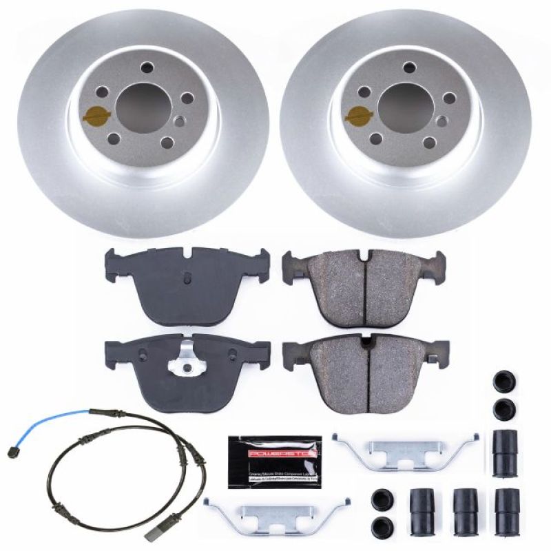 Power Stop 10-17 BMW 535i GT Rear Z23 Evolution Sport Coated Brake Kit Power Stop 10-17 BMW 535i GT Rear Z23 Evolution Sport Coated Brake Kit