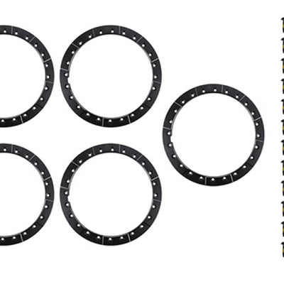 Ford Racing 2021+ Bronco Beadlock Trim Ring Kit - Gray