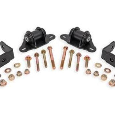 BMR 14-19 Chevrolet Corvette Transmission/Differential Mount - Black Hammertone