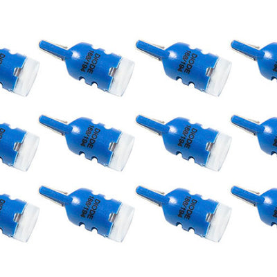 Diode Dynamics 194 LED Bulb HP3 LED - Blue Set of 12