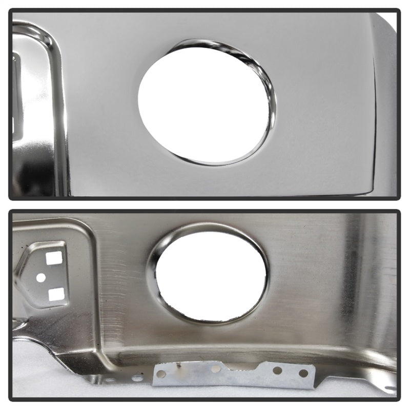Spyder Ford F150 09-14 w/Fog Light Hole w/o Harley Model Front Bumper - Chrome (OEM 9L3Z17757B) Spyder Ford F150 09-14 w/Fog Light Hole w/o Harley Model Front Bumper - Chrome (OEM 9L3Z17757B)