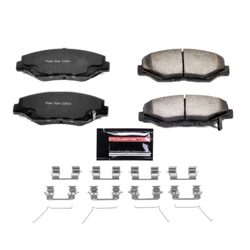 Power Stop 13-15 Acura ILX Front Z36 Truck & Tow Brake Pads w/Hardware Power Stop 13-15 Acura ILX Front Z36 Truck & Tow Brake Pads w/Hardware