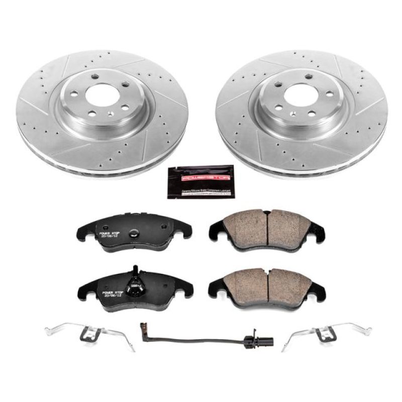 Power Stop 14-18 Audi A6 Front Z23 Evolution Sport Brake Kit Power Stop 14-18 Audi A6 Front Z23 Evolution Sport Brake Kit