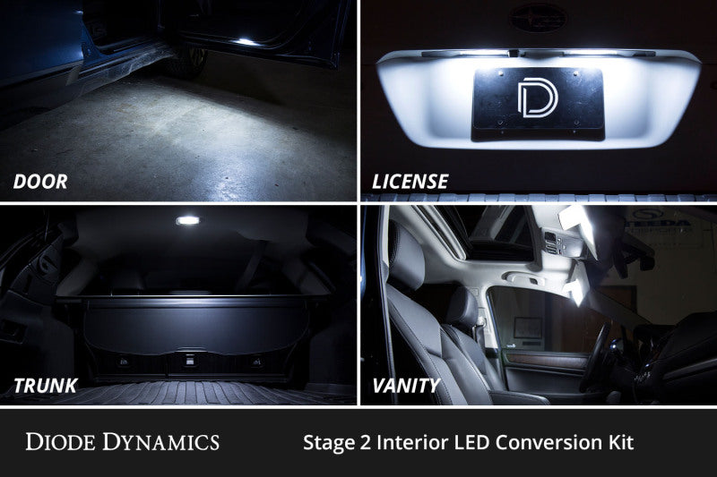 Diode Dynamics 03-09 Toyota 4Runner Interior LED Kit Cool White Stage 1 Diode Dynamics 03-09 Toyota 4Runner Interior LED Kit Cool White Stage 1