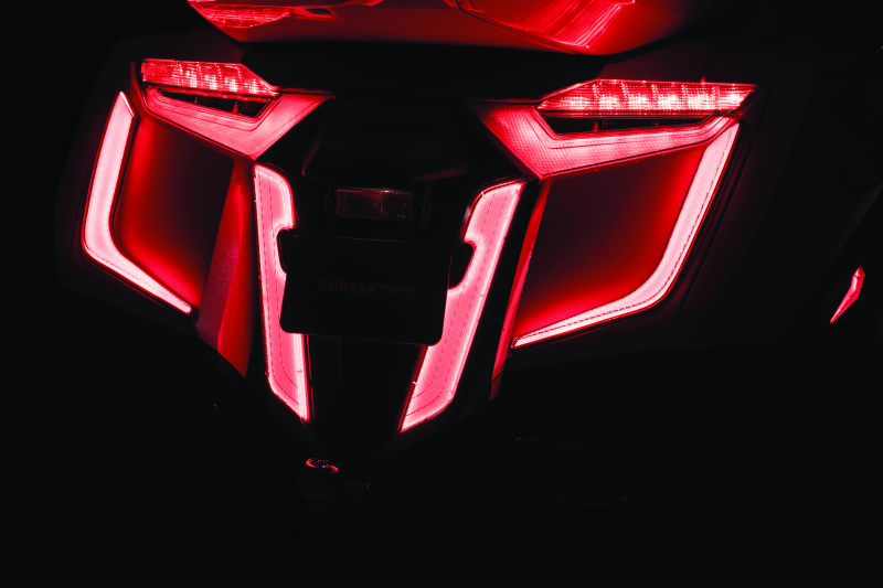 Kuryakyn Omni L.E.D Rear Fender Cover 18-20 GL1800 Satin Black Kuryakyn Omni L.E.D Rear Fender Cover 18-20 GL1800 Satin Black