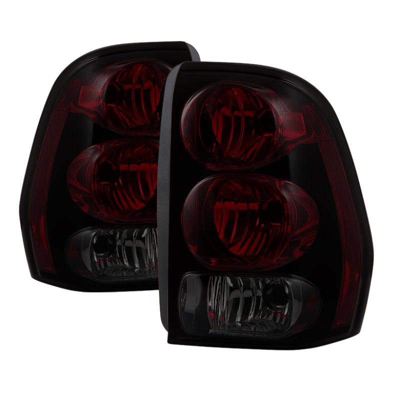 Xtune Chevy Trailblazer 02-09 w/ Circuit Board Model Tail Lights Red Smoked ALT-JH-CTB02-OE-RSM Xtune Chevy Trailblazer 02-09 w/ Circuit Board Model Tail Lights Red Smoked ALT-JH-CTB02-OE-RSM