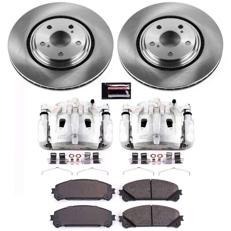 Power Stop 15-17 Lexus NX200t Front Autospecialty Brake Kit w/Calipers Power Stop 15-17 Lexus NX200t Front Autospecialty Brake Kit w/Calipers