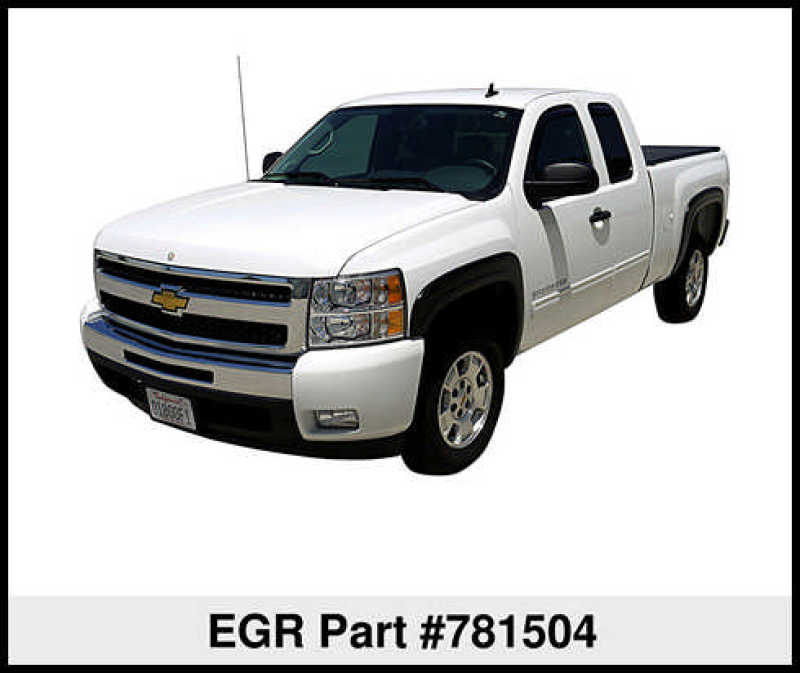 EGR 07-13 Chev Silverado 6-8ft Bed OEM Look Fender Flares - Set (781504) EGR 07-13 Chev Silverado 6-8ft Bed OEM Look Fender Flares - Set (781504)