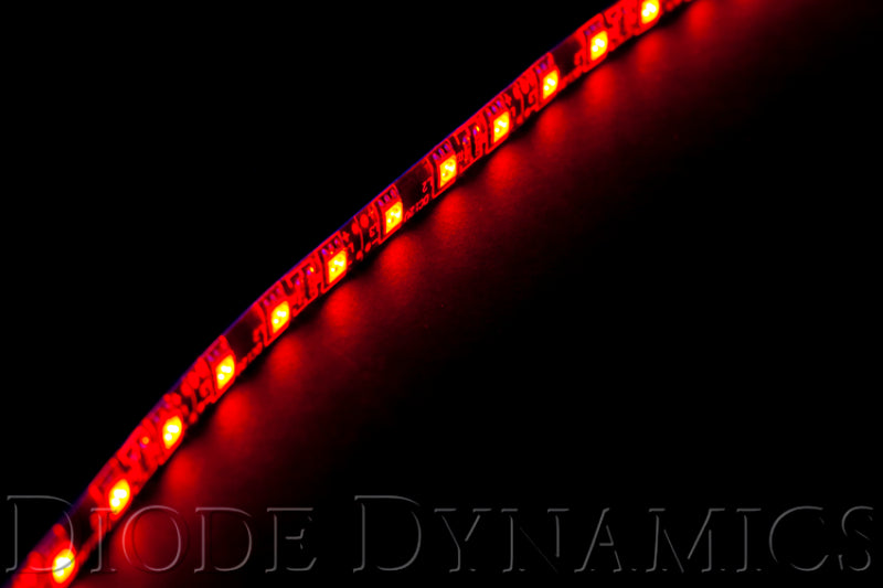 Diode Dynamics LED Strip Lights - Red 100cm Strip SMD100 WP Diode Dynamics LED Strip Lights - Red 100cm Strip SMD100 WP
