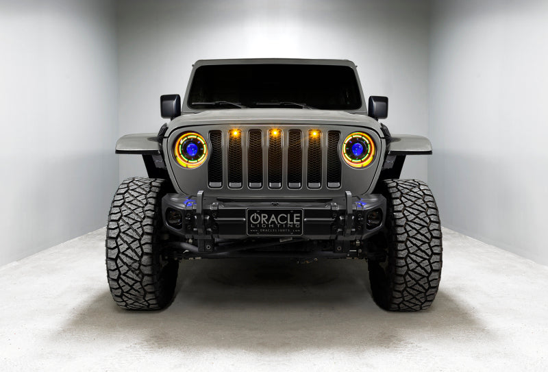 Oracle Oculus Bi-LED Projector Headlights for Jeep JL/Gladiator JT - w/ BC1 Controller Oracle Oculus Bi-LED Projector Headlights for Jeep JL/Gladiator JT - w/ BC1 Controller