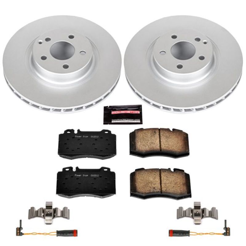 Power Stop 2003 Mercedes-Benz SL500 Front Z23 Evolution Sport Coated Brake Kit Power Stop 2003 Mercedes-Benz SL500 Front Z23 Evolution Sport Coated Brake Kit