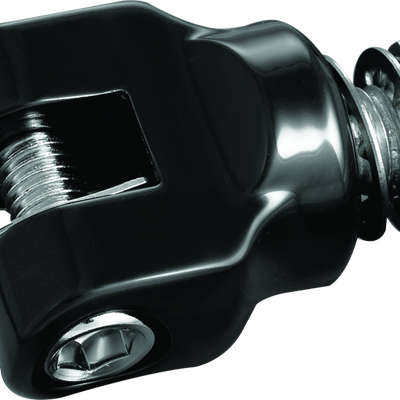 Kuryakyn Short Magnum Peg Mounts With 1/2in-13 Mounting Bolts Black