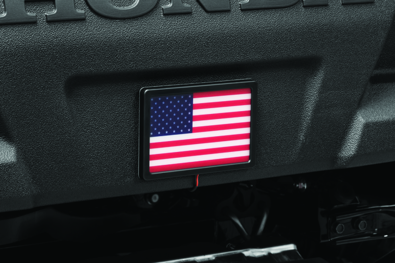 Kuryakyn Freedom Flag LED 4in X 6in Black Kuryakyn Freedom Flag LED 4in X 6in Black