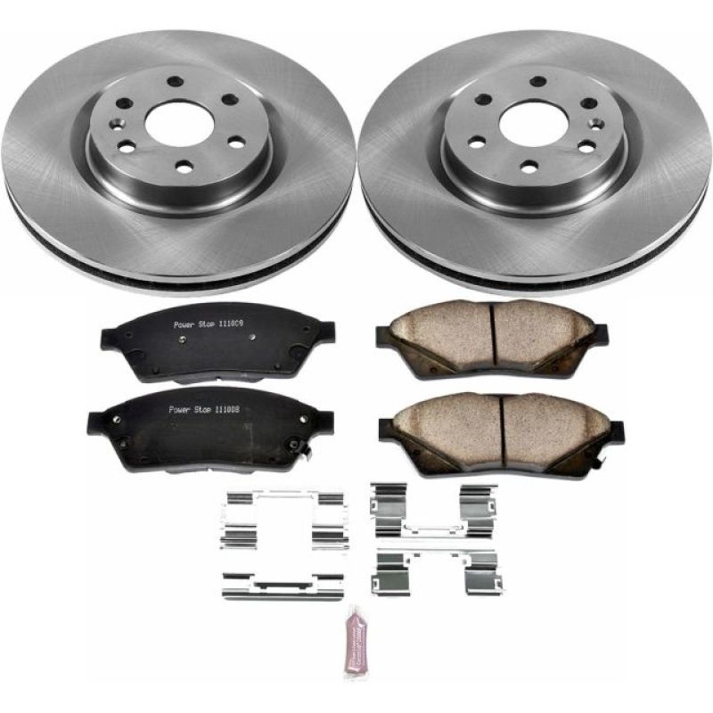 Power Stop 10-16 Cadillac SRX Front Autospecialty Brake Kit Power Stop 10-16 Cadillac SRX Front Autospecialty Brake Kit