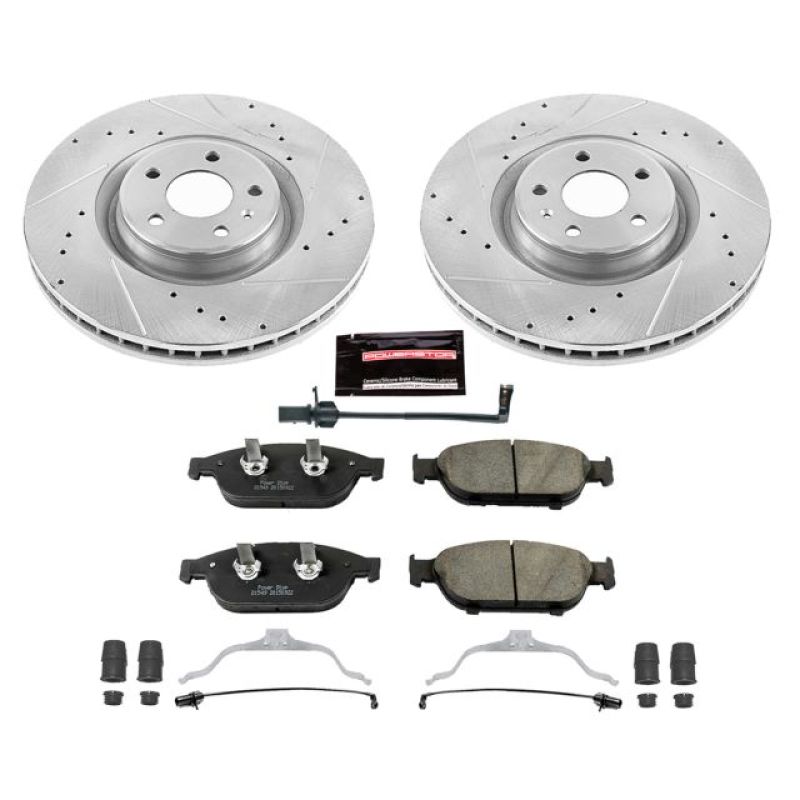 Power Stop 12-16 Audi A6 Quattro Front Z23 Evolution Sport Brake Kit Power Stop 12-16 Audi A6 Quattro Front Z23 Evolution Sport Brake Kit
