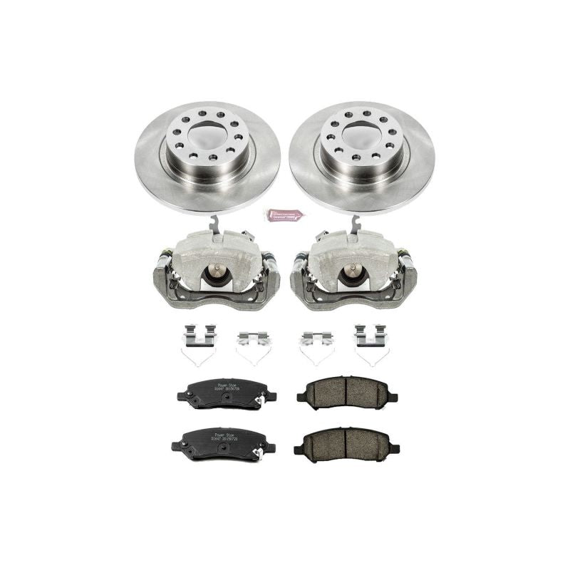Power Stop 13-16 Dodge Dart Rear Autospecialty Brake Kit w/Calipers Power Stop 13-16 Dodge Dart Rear Autospecialty Brake Kit w/Calipers