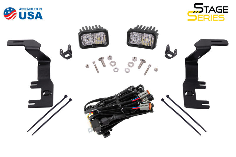 Diode Dynamics 15-21 Colorado/Canyon SS3 LED Ditch Light Kit - Sport White Combo Diode Dynamics 15-21 Colorado/Canyon SS3 LED Ditch Light Kit - Sport White Combo