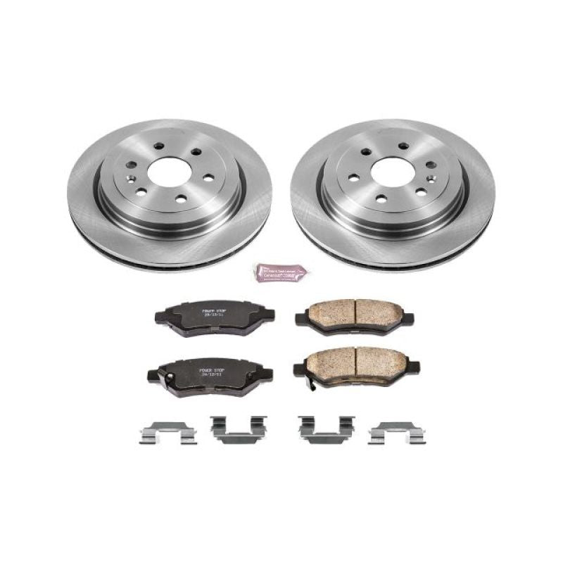 Power Stop 10-16 Cadillac SRX Rear Autospecialty Brake Kit Power Stop 10-16 Cadillac SRX Rear Autospecialty Brake Kit