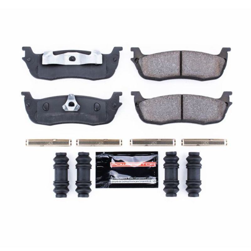 Power Stop 97-02 Ford Expedition Rear Z23 Evolution Sport Brake Pads w/Hardware Power Stop 97-02 Ford Expedition Rear Z23 Evolution Sport Brake Pads w/Hardware