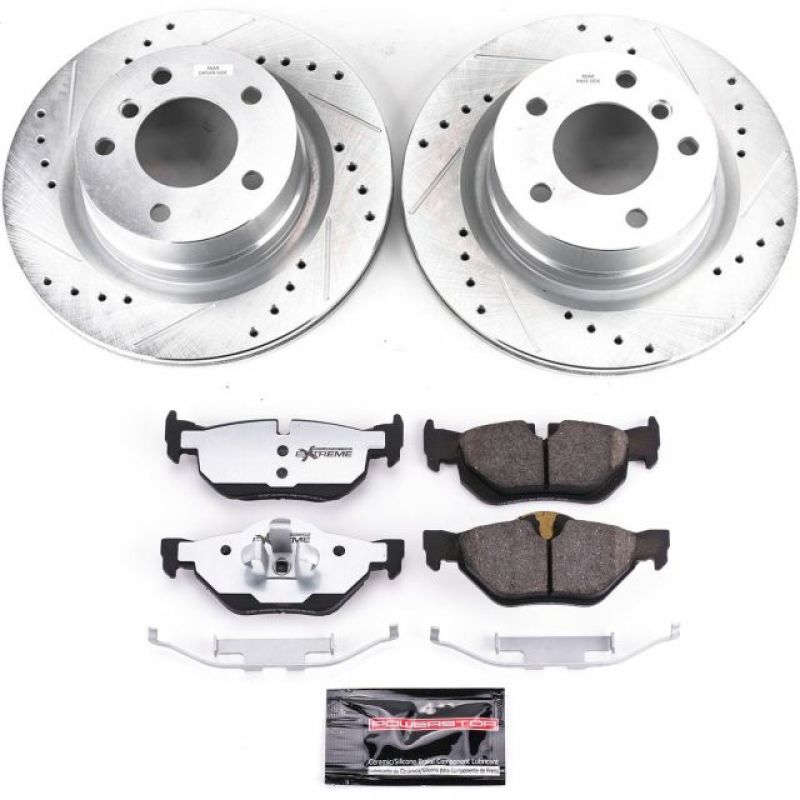 Power Stop 08-10 BMW 128i Rear Z26 Street Warrior Brake Kit Power Stop 08-10 BMW 128i Rear Z26 Street Warrior Brake Kit