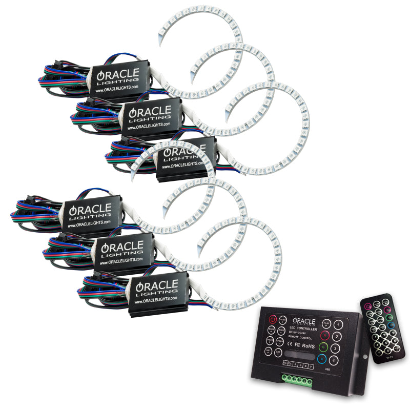 Oracle Mazda 3 04-09 Halo Kit - ColorSHIFT w/ 2.0 Controller SEE WARRANTY Oracle Mazda 3 04-09 Halo Kit - ColorSHIFT w/ 2.0 Controller SEE WARRANTY