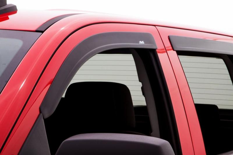 AVS 15-18 Chevy Silverado 2500 Crew Cab Ventvisor & Aeroskin Deflector Combo Kit - Matte Black AVS 15-18 Chevy Silverado 2500 Crew Cab Ventvisor & Aeroskin Deflector Combo Kit - Matte Black