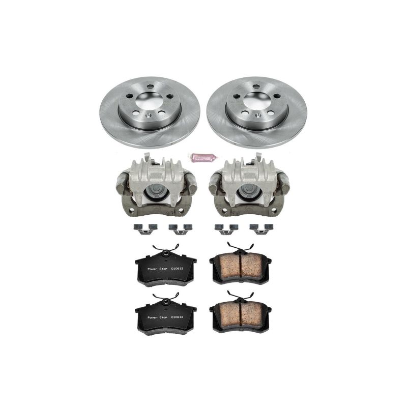 Power Stop 00-06 Audi TT Quattro Rear Autospecialty Brake Kit w/Calipers Power Stop 00-06 Audi TT Quattro Rear Autospecialty Brake Kit w/Calipers