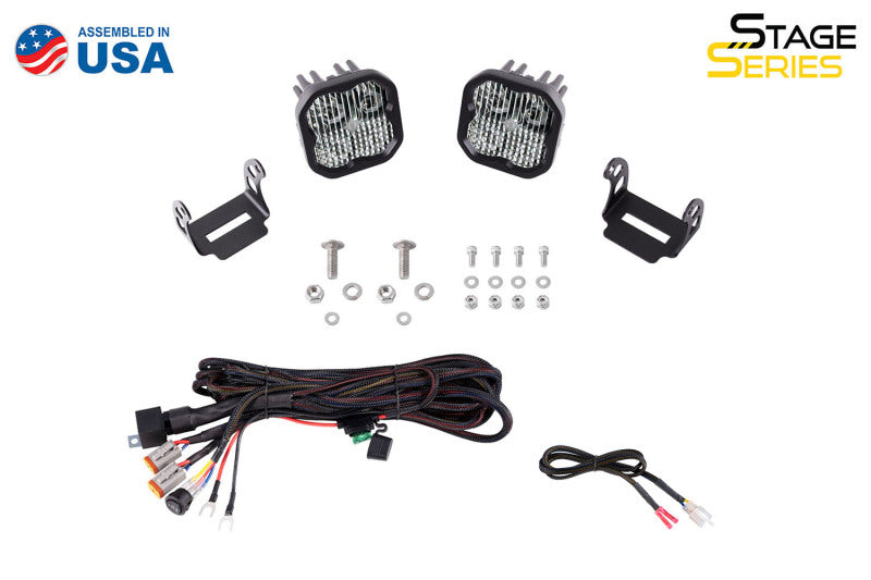 Diode Dynamics 2021 Ford Bronco Sport SS3 LED Ditch Light Kit - White Combo Diode Dynamics 2021 Ford Bronco Sport SS3 LED Ditch Light Kit - White Combo