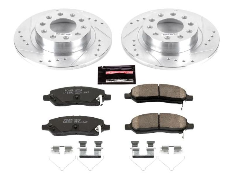Power Stop 13-16 Dodge Dart Rear Z23 Evolution Sport Brake Kit Power Stop 13-16 Dodge Dart Rear Z23 Evolution Sport Brake Kit