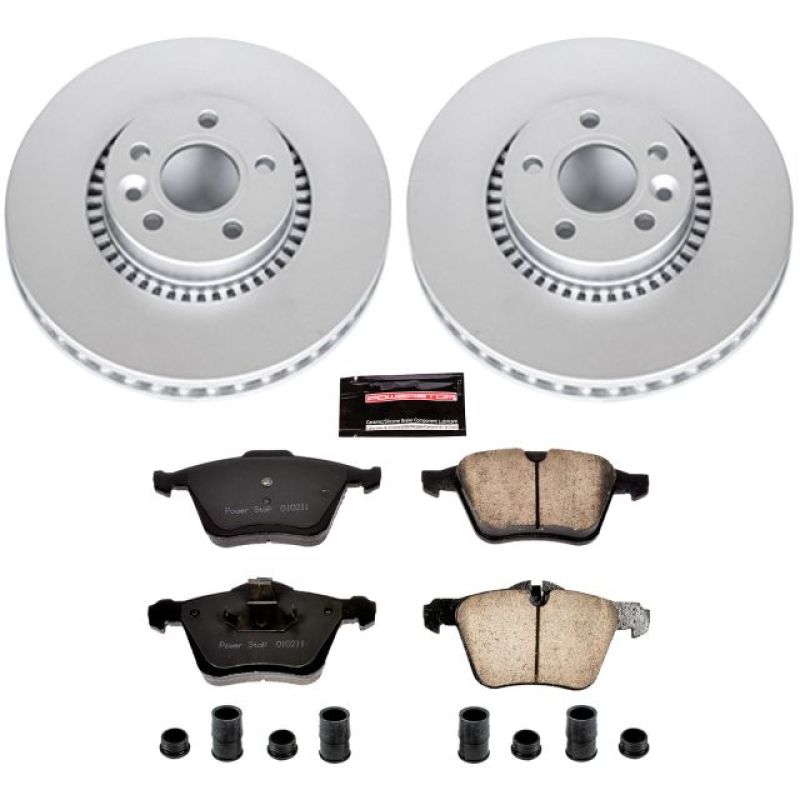 Power Stop 11-14 Volvo S60 Front Z23 Evolution Sport Coated Brake Kit Power Stop 11-14 Volvo S60 Front Z23 Evolution Sport Coated Brake Kit