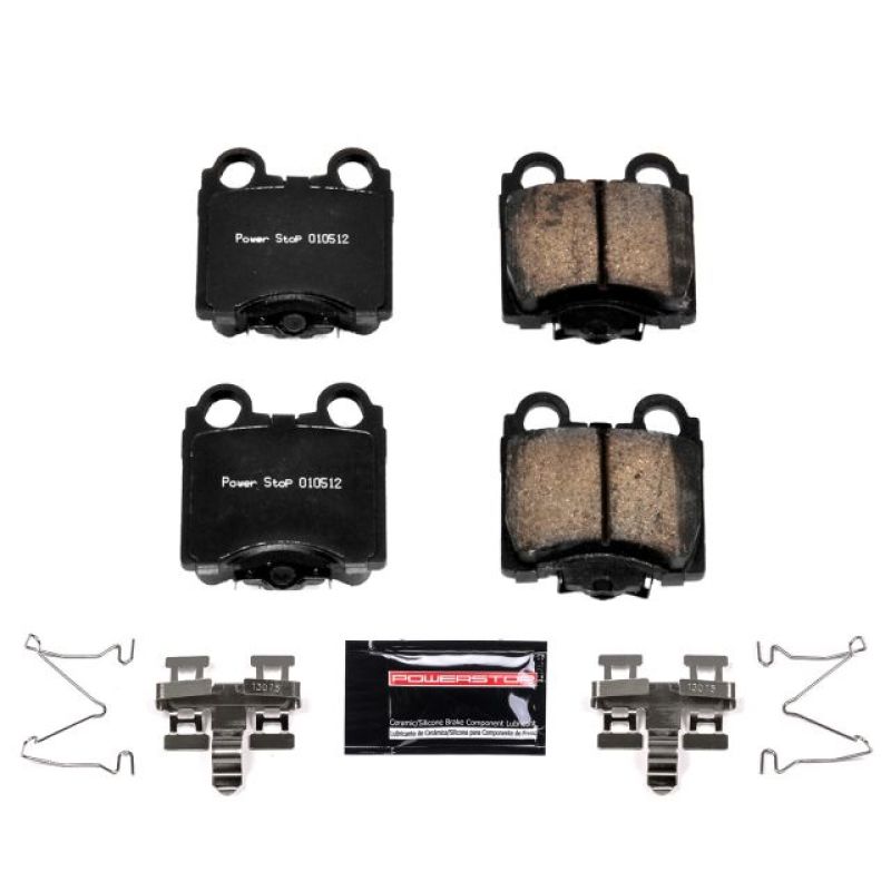 Power Stop 98-05 Lexus GS300 Rear Z23 Evolution Sport Brake Pads w/Hardware Power Stop 98-05 Lexus GS300 Rear Z23 Evolution Sport Brake Pads w/Hardware